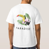 マリー・ガランテグアドループのロゴ Tシャツ (裏面)