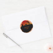 マリー・ガランテ島 ラウンドシール (封筒)