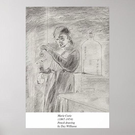 マリー・キュリー ポスター (正面)