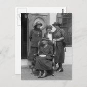 マリー・キュリー（1900年代初期） ポストカード (正面/裏面)