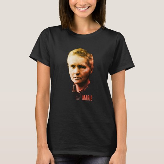 マリー・キュリー Tシャツ (正面)