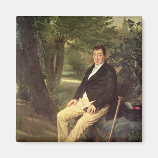 マリー・ジョセフ侯爵・ド・ラ・ファイエット マグネット (正面)