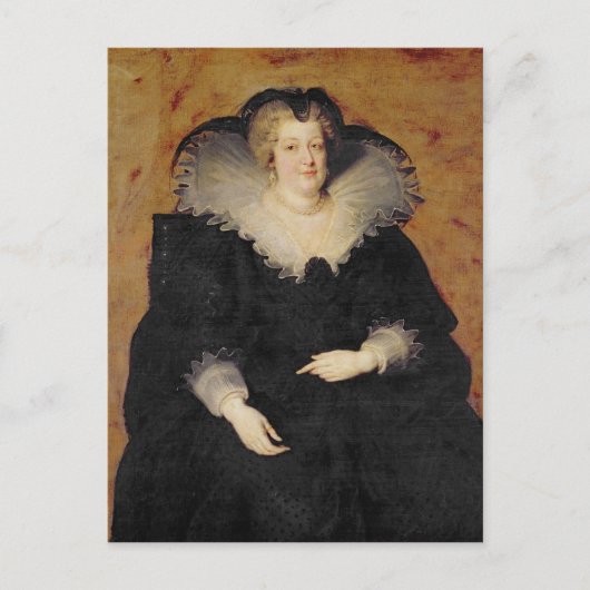 マリー・デ・メディチ， 1622 ポストカード (正面)