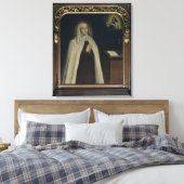 マリー・ド・ルンポネーションとして知られるアカリエ夫人 キャンバスプリント (インサイチュ (寝室))