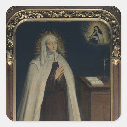 マリー・ド・ルンポネーションとして知られるアカリエ夫人 スクエアシール (正面)