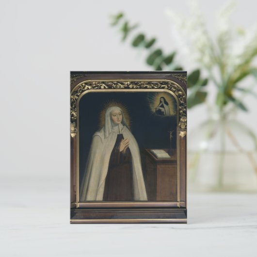 マリー・ド・ルンポネーションとして知られるアカリエ夫人 ポストカード (スタンド正面)