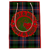 マリー＆ブライトロゴのギフトバッグ ミディアムペーパーバッグ (正面)