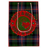 マリー＆ブライトロゴのギフトバッグ ミディアムペーパーバッグ (裏面)