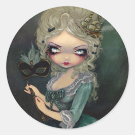 「マリー・マスカレード」ステッカー ラウンドシール
