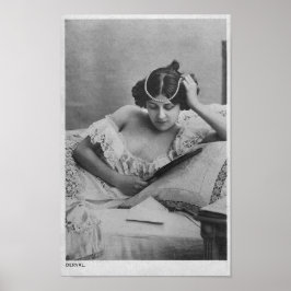 マリー・ルイーズ・ダーバル – ヴィンテージイメージ ポスター