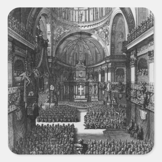 マリー・ルイーズ・ドオーリンズ女王の葬儀 スクエアシール (正面)