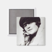 マリー・ロイドのサイン入り写真 マグネット (正面/裏面)