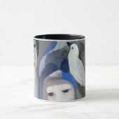 マリー・ローレンシン夫人と鳩 マグカップ (中央)