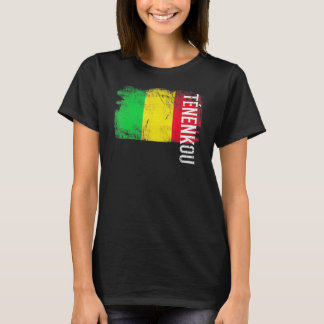 マリ人の男性女性の子供のための常港マリ国旗 Tシャツ