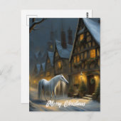 マリ冬の夜メリークリスマス ポストカード (正面/裏面)