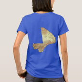 マリ国旗と地図dk Tシャツ (裏面)