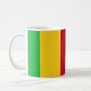 マリ国旗のセラミックマグカップ コーヒーマグカップ