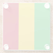 マリ国旗 ガラスコースター (裏面)