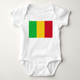 マリ国旗 ベビーボディスーツ