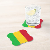 マリ国旗 ペーパーコースター (インサイチュ)