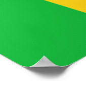 マリ国旗 ポスター (角)