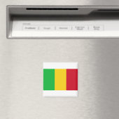 マリ国旗 マグネット (インサイチュ (食洗機))