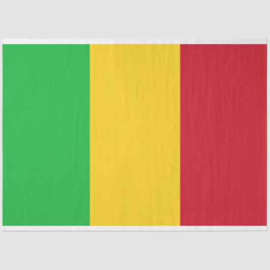 マリ国旗 薄葉紙 (正面)