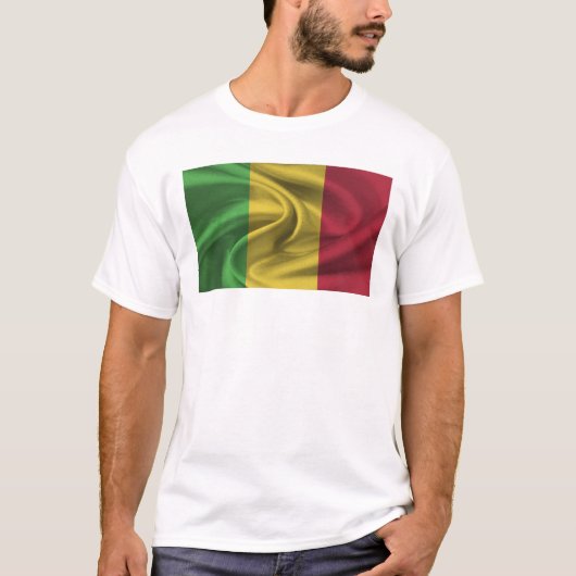 マリ国旗 Tシャツ (正面)