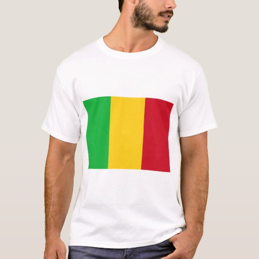 マリ国旗 Tシャツ (正面)