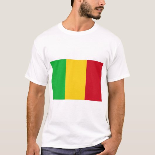 マリ国旗 Tシャツ (正面)