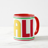 マリ愛国的なコーヒーとシピン マグカップ (正面右)