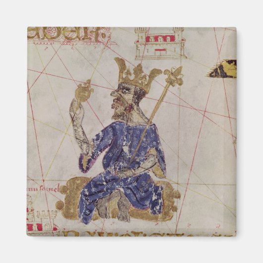 マリ王ムーサ神光 マグネット (正面)