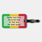 マリ簡単ID個人用フラグ ラゲッジタグ (裏面横)