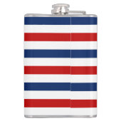 マリ航海のンネービーブルーレッドホワイトストライプいかり フラスク (裏面)