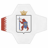 マリ・エル共和国旗 サッカーボール (フラット)