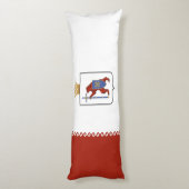 マリ・エル共和国旗 ボディピロー (裏面 (縦))