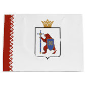 マリ・エル共和国旗 ラージペーパーバッグ (正面)