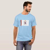 マリ・エル共和国旗 Tシャツ (正面フル)