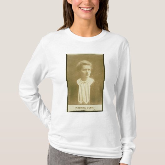 マリ・キュリーのポートレート Tシャツ (正面)