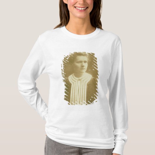 マリ・キュリーのポートレート Tシャツ (正面)