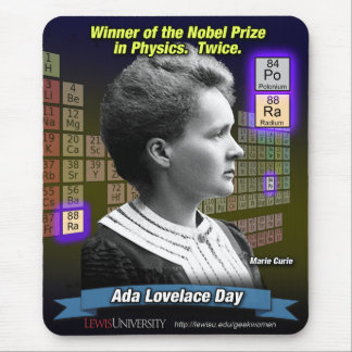 マリ・キュリーのマウスパッド マウスパッド