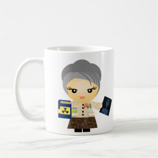 マリ・キュリー コーヒーマグカップ