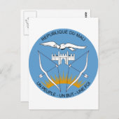 マリ・コート・オブ・アームズ ポストカード (正面/裏面)