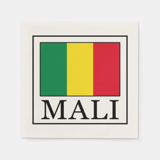 マリ スタンダードカクテルナプキン (正面)