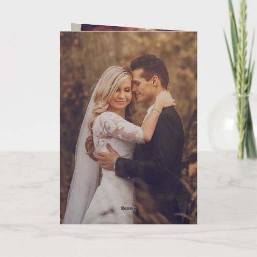 マリ-ドキッスマス スパ-クリングスタ-ズ シックフォトウェディング シーズンカード (裏面)