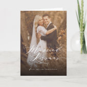 マリ－ドキッスマス スパ－クリングスタ－ズ シックフォトウェディング シーズンカード (正面)