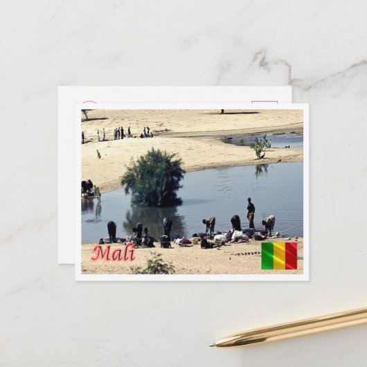 マリ – パノラマ –  ポストカード (正面/裏面インサイチュ)