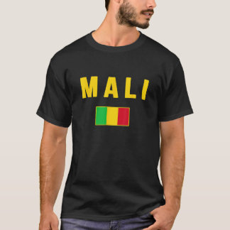 マリ・マリ国旗 Tシャツ