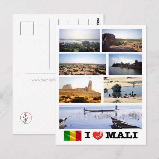 マリ – 愛 – ポストカード (正面/裏面)