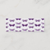 マルかわいらしディグラの仮面紫 スキニー名刺 (裏面)